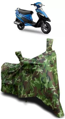 malti Waterproof Two Wheeler Cover for TVS(Pep Plus BS6, Multicolor)