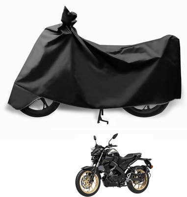 MOCKHE Two Wheeler Cover for Yamaha(MT-15, Black)