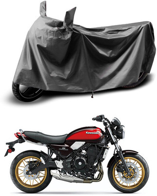 Gali Bazar Waterproof Two Wheeler Cover for Kawasaki(Grey)