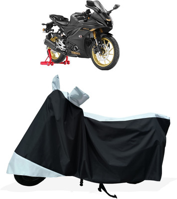 Tricway Two Wheeler Cover for Yamaha(YZF-R15 V2, White)