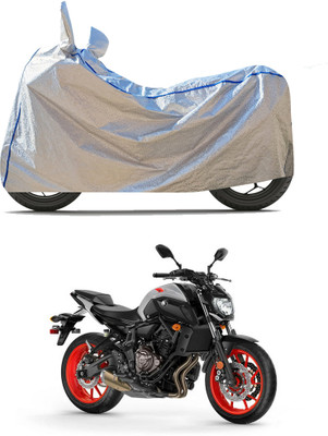 PAGORA Waterproof Two Wheeler Cover for Yamaha(MT 07, Silver)