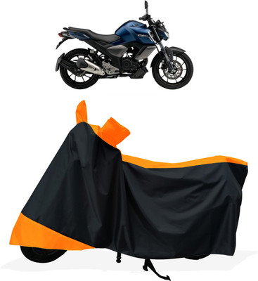 Tricway Two Wheeler Cover for Yamaha(FZ-S FI, Orange)