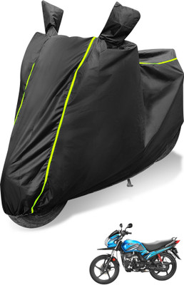 Auto Hub Waterproof Two Wheeler Cover for Hero(Passion Pro TR, Black)