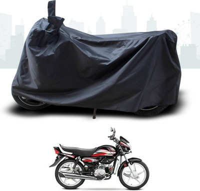 DeepShakshi AUTOMOTIVE Two Wheeler Cover for Hero(Pleasure Plus, Black)