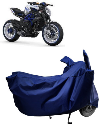 Amexride Two Wheeler Cover for MV Agusta(Dragster800 RR, Blue)