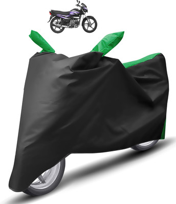 Caronix Two Wheeler Cover for Hero(Super Splendor, Green)