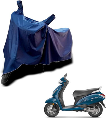 KEDIT Two Wheeler Cover for Honda(Activa 4G, Blue)
