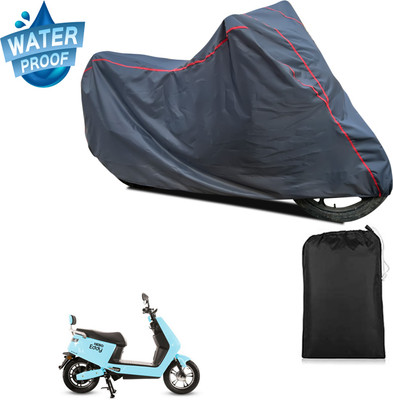GOSHIV-car and bike accessories Waterproof Two Wheeler Cover for Hero(Electric E-Sprint, Grey)