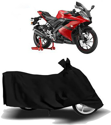 Mdstar Waterproof Two Wheeler Cover for Yamaha(YZF R15 V3.0, Black)