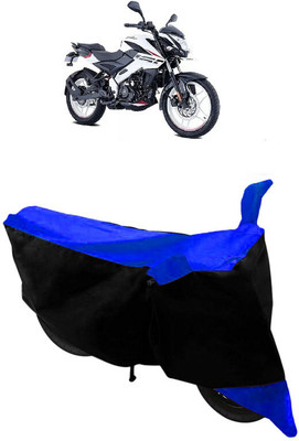 HEMSKAR Two Wheeler Cover for Bajaj(Pulsar NS 160, Black, Blue)