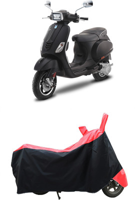 Coxtor Two Wheeler Cover for Piaggio(Vespa SXL 125, Red)