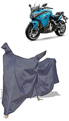 Amexride Two Wheeler Cover for CFMoto(650GT, Grey)
