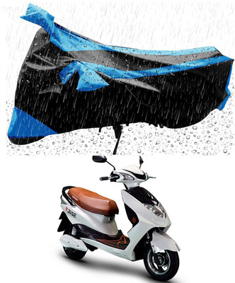 MMSSTAR Waterproof Two Wheeler Cover for Okinawa(Raise, Blue, Black)