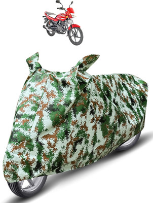 MOCKHE Waterproof Two Wheeler Cover for Bajaj(Platina 100, Green)