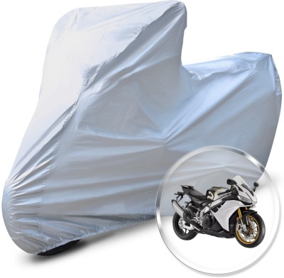 Neodrift Two Wheeler Cover for Aprilia(RSV4, Silver)