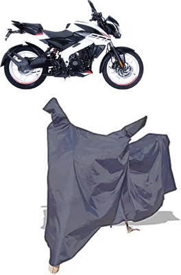 Amexride Two Wheeler Cover for Bajaj(Pulsar NS 200, Grey)