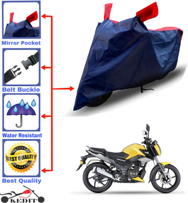 AASHTIK MART Two Wheeler Cover for TVS(Raider, Red, Blue)