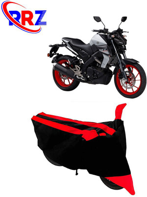RRZ Waterproof Two Wheeler Cover for Yamaha(MT 15, Black, Red)