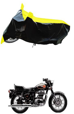 VESMEI Two Wheeler Cover for Royal Enfield(Bullet 350 Twinspark, Yellow)