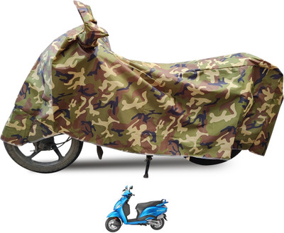 Euro Care Waterproof Two Wheeler Cover for Hero(Maestro, Black)