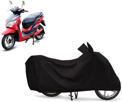 EGAL Two Wheeler Cover for Hero(Electric Dash BS6, Black)