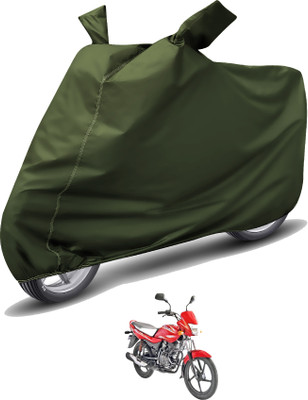 MOCKHE Waterproof Two Wheeler Cover for Bajaj(Platina 100, Green)