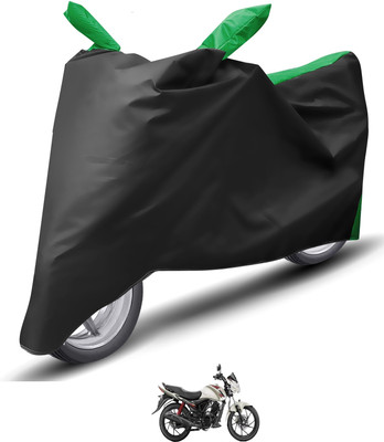 Caronix Waterproof Two Wheeler Cover for Suzuki(Sling Shot, Green)
