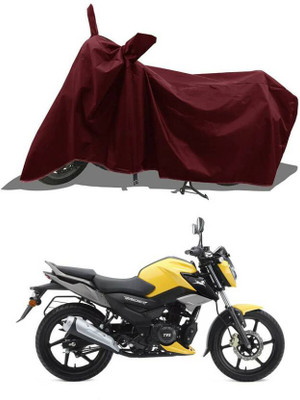 smwzxyu Waterproof Two Wheeler Cover for TVS(Maroon)