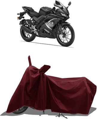 KANISHA ENTERPRISES Waterproof Two Wheeler Cover for Yamaha(R15 V3, Maroon)