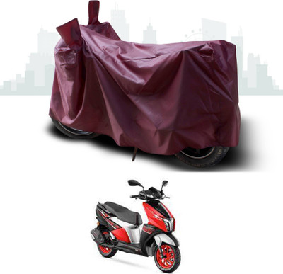 AASHTIK MART Two Wheeler Cover for TVS(Ntorq 125, Maroon)