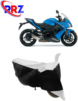 RRZ Waterproof Two Wheeler Cover for Suzuki(GSX S1000, Black, White)