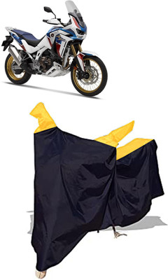 Amexride Two Wheeler Cover for Honda(CRF1000L Africa Twin, Multicolor)