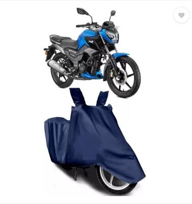 Tritika Waterproof Two Wheeler Cover for TVS(Raider, Blue)