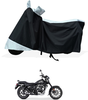 Tricway Two Wheeler Cover for Bajaj(Avenger 160 Street, White)
