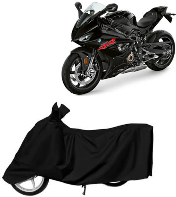 Mangal Waterproof Two Wheeler Cover for BMW(S1000RR, Black)