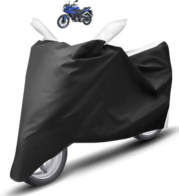 Caronix Two Wheeler Cover for Bajaj(Pulsar 150, White)