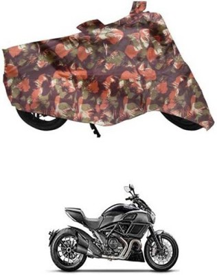 APNEK Waterproof Two Wheeler Cover for Ducati(Diavel, Multicolor)