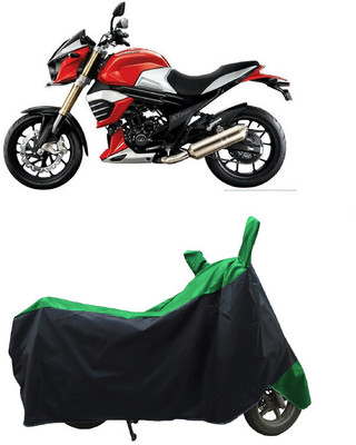Coxtor Waterproof Two Wheeler Cover for Mahindra(MOJO XT 300, Green)