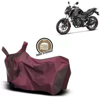 OliverX Waterproof Two Wheeler Cover for Hero(Motocorp Xtreme 160 R, Maroon)