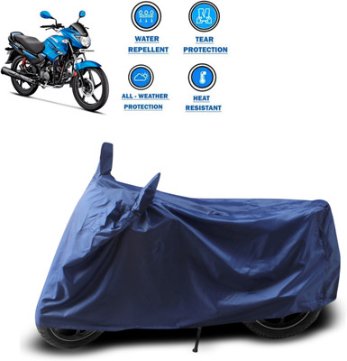 CODOKI Waterproof Two Wheeler Cover for Hero(Glamour FI, Blue)