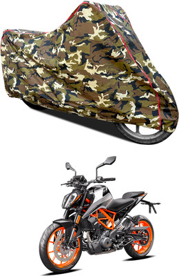 PAGORA Waterproof Two Wheeler Cover for KTM(390 Duke, Yellow)