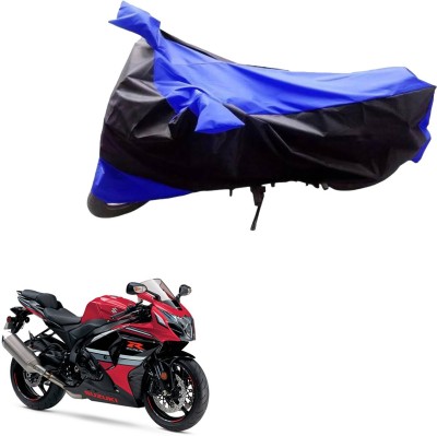 Mdstar Waterproof Two Wheeler Cover for TVS(Sport, Black, Blue)