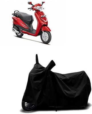 KEDIT Two Wheeler Cover for Hero(Duet, Black)