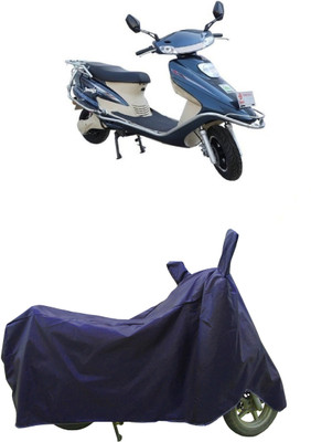 Coxtor Waterproof Two Wheeler Cover for Tunwal(Sport 63 60V, Blue)