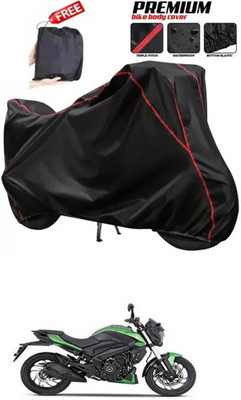DeepShakshi AUTOMOTIVE Two Wheeler Cover for Bajaj(Dominar, Black)