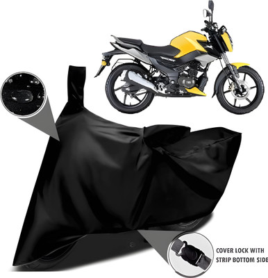 smwzxyu Waterproof Two Wheeler Cover for TVS, KTM, Bajaj(Raider, White, Yellow, Steel)