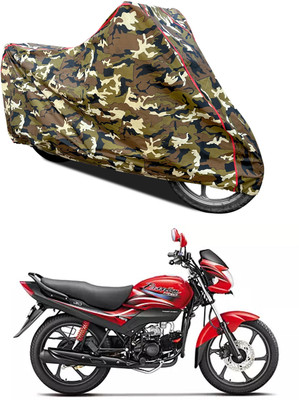 AutoGalaxy Waterproof Two Wheeler Cover for Hero(Passion Plus, Yellow)