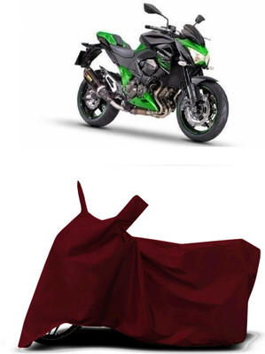 VESMEI Two Wheeler Cover for Kawasaki(Z800, Red)