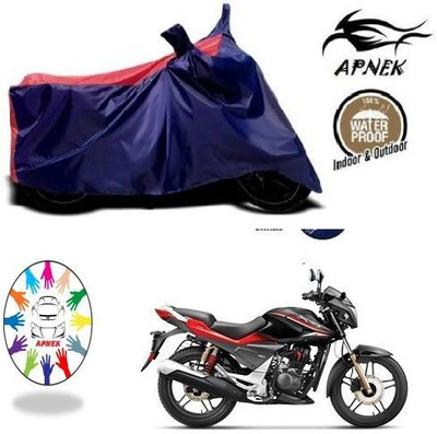 DeepShakshi AUTOMOTIVE Waterproof Two Wheeler Cover for Honda(CBZ Extreme, Blue, Red)