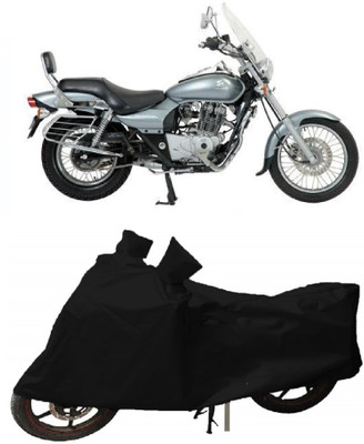MMSSTAR Two Wheeler Cover for Bajaj(Avenger 220 DTS-i, Black)